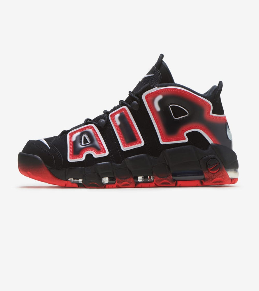 air more uptempo black white laser crimson