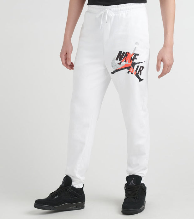 white jordan track pants