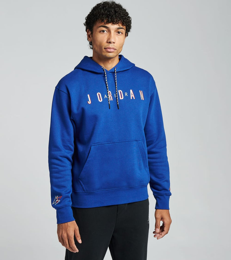 blue jordan hoodie