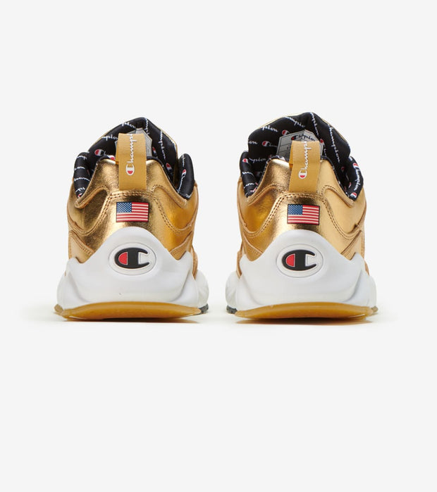 champion sneakers gold