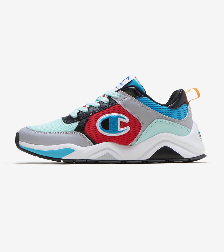 champion 93 eighteen sp block white & multicolor shoes