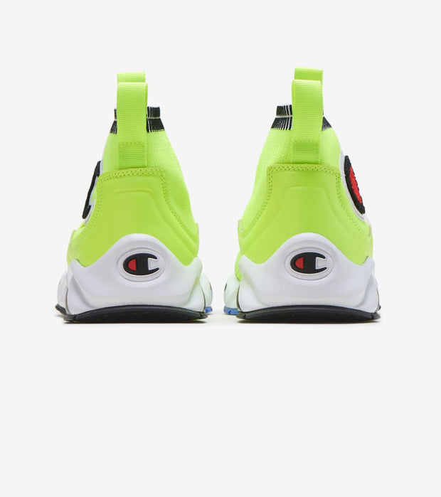 lime green champion sneakers