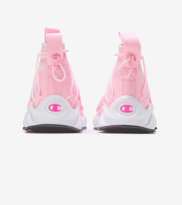 pink and grey champion shoes