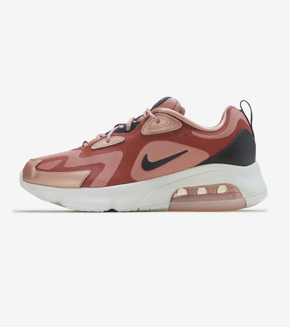 Nike Air Max 200 Shoes in Red Bronze 