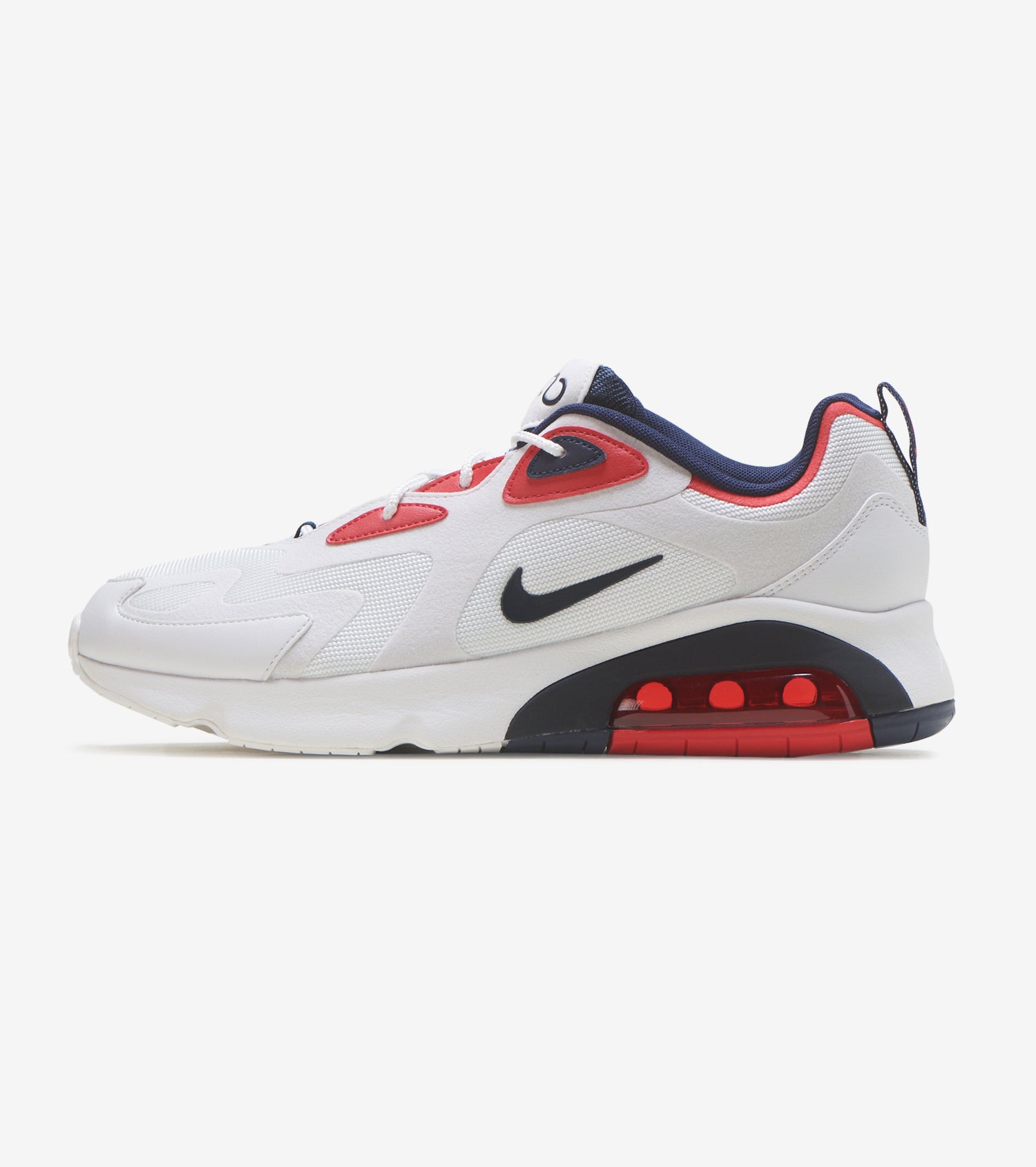 nike air max 9 white and red