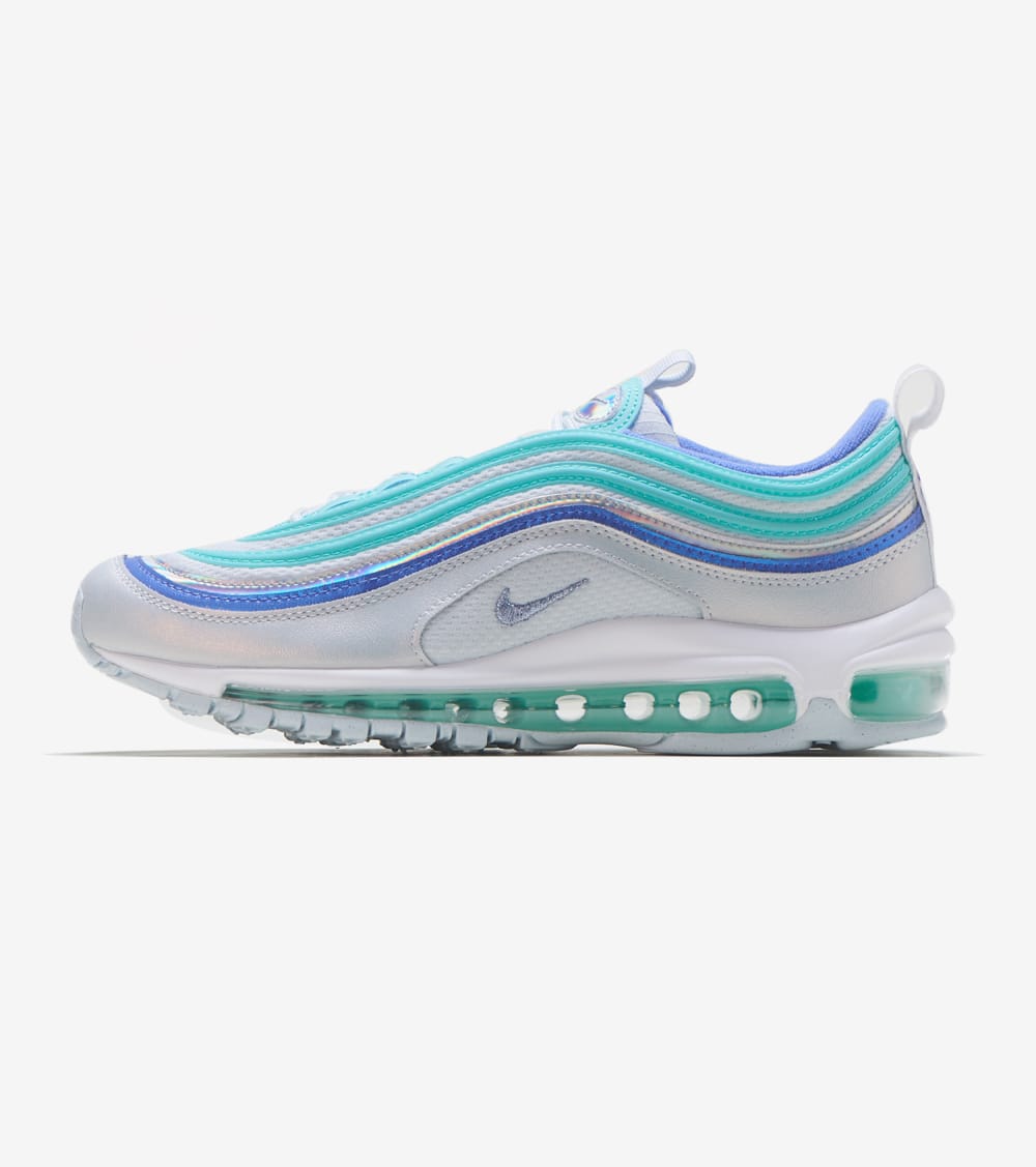 Nike Air Max 97 Shoes in Aura/Sapphire 