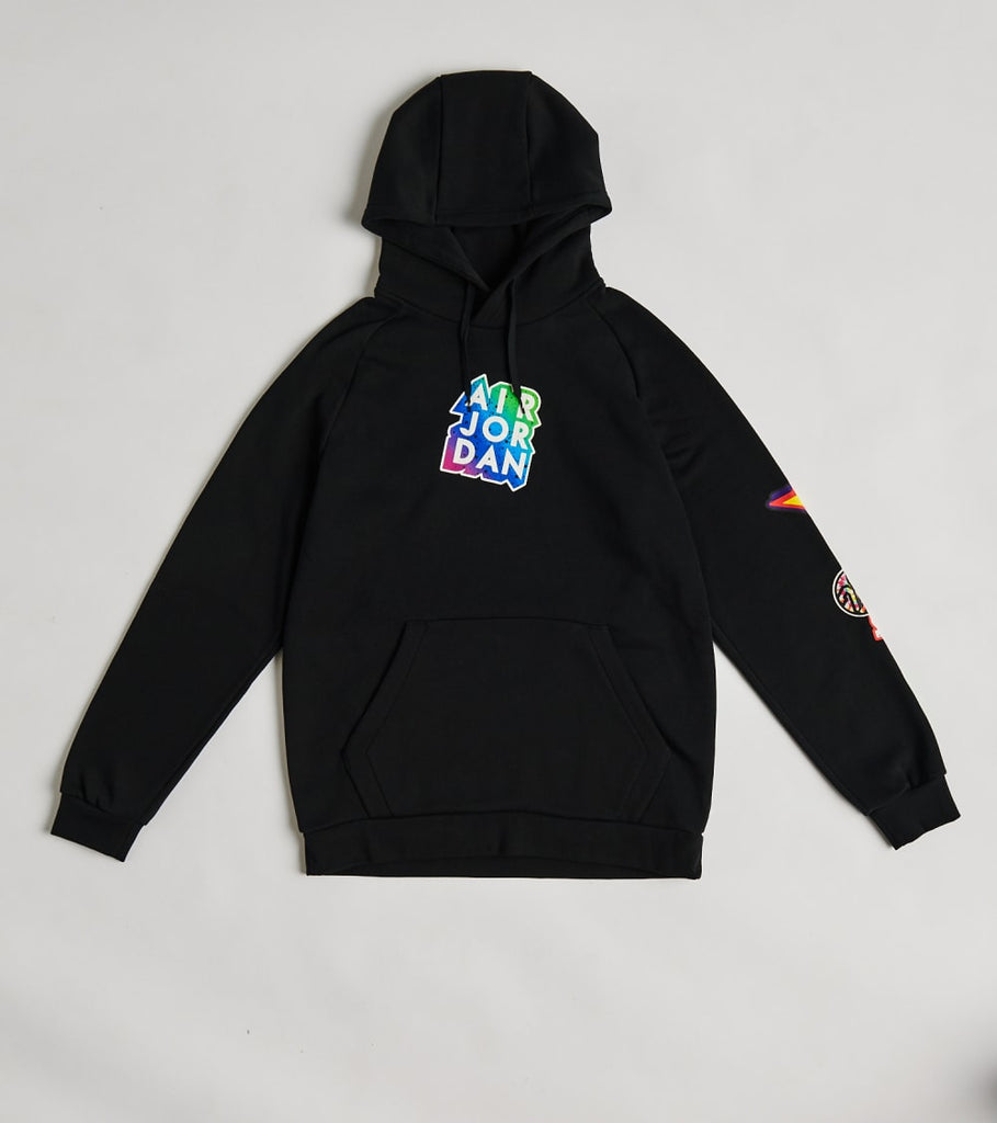 jordan sticker pullover hoodie