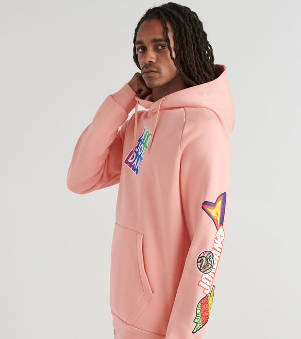 jordan nba stickers hoodie