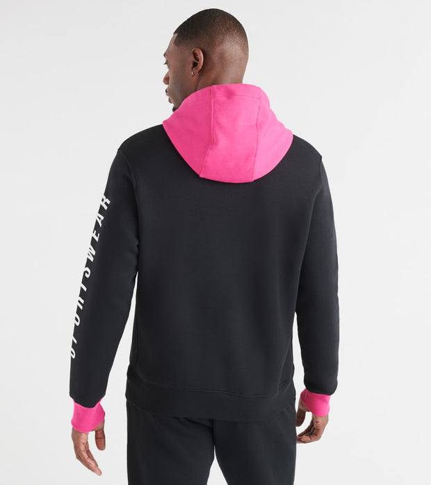 nike miami club pullover hoodie black