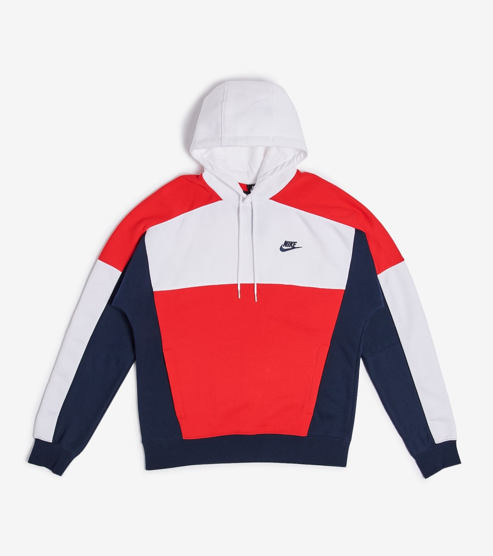 nike windrunner obsidian & university red