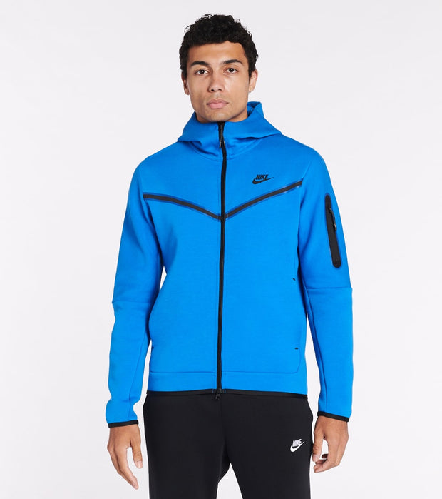 Nike NSW Tech Fleece Full-Zip Hoodie (Blue) - CU4489-403 | Jimmy Jazz