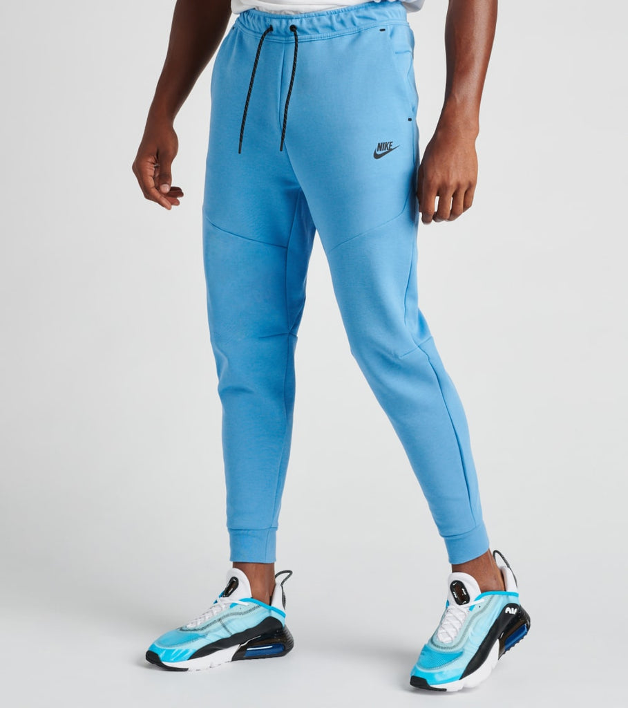 blue nike jogging pants