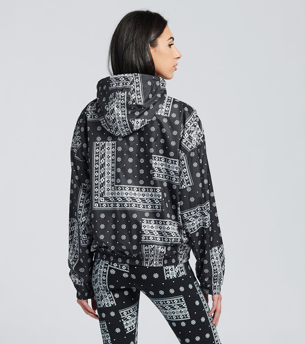 nike bandana print jacket