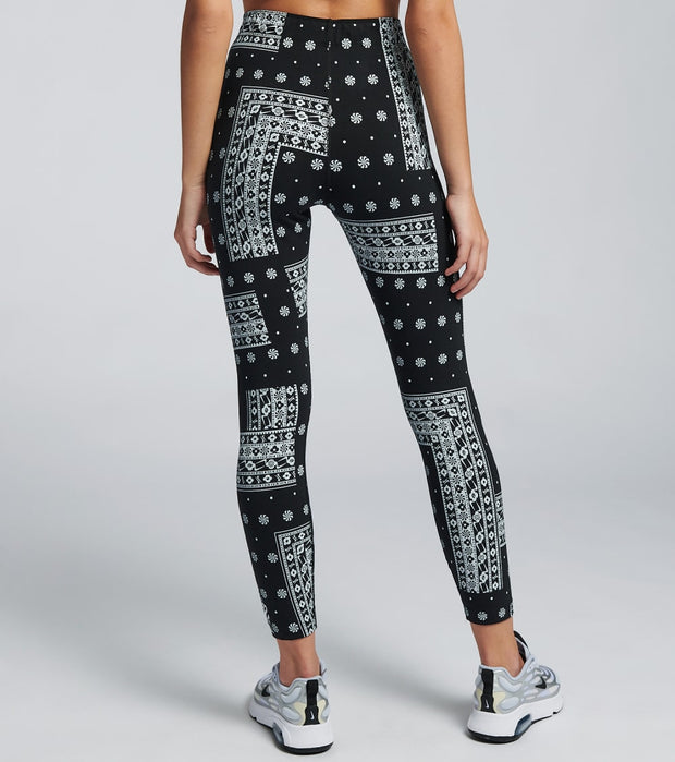 women's nike sportswear heritage bandana print leggings