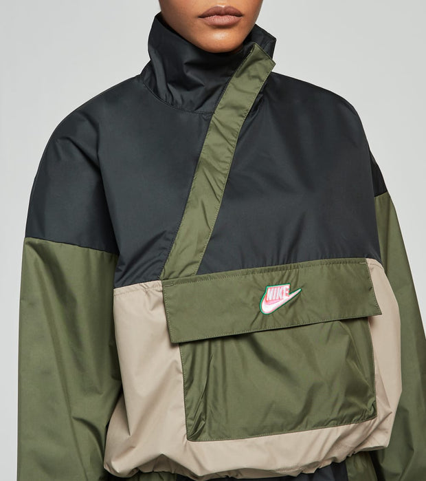 women's nike sportswear icon clash woven anorak wind jacket