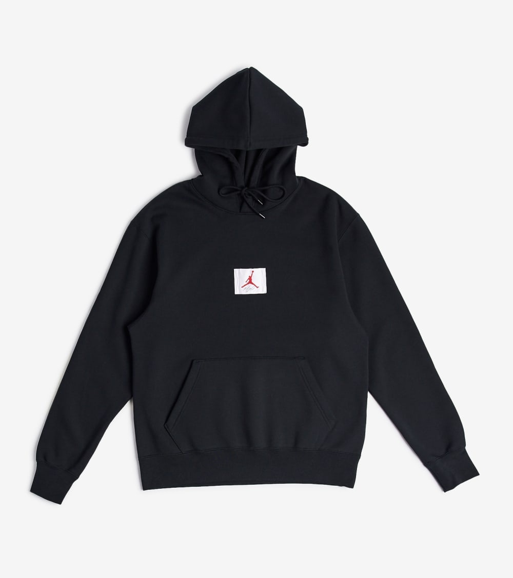 jordan flight hoodie black