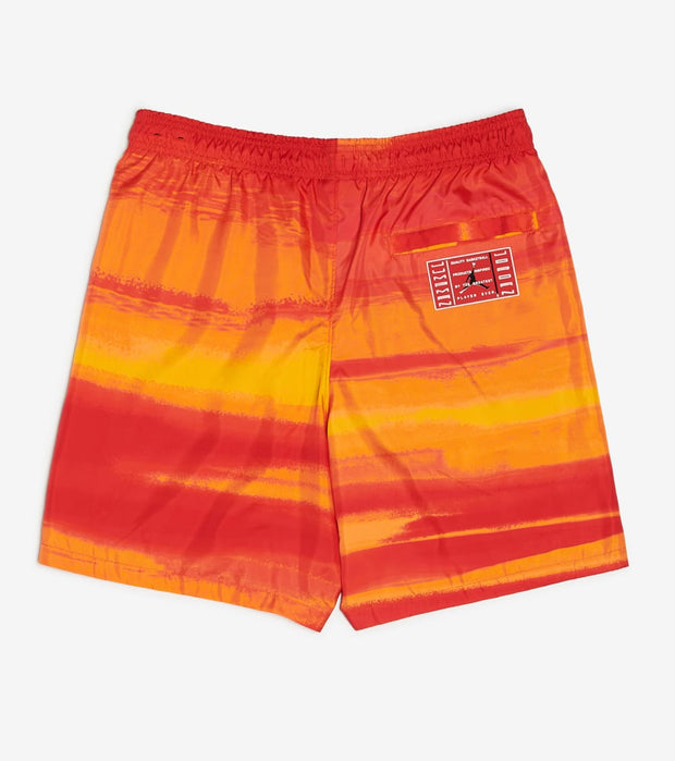 orange jordan shorts