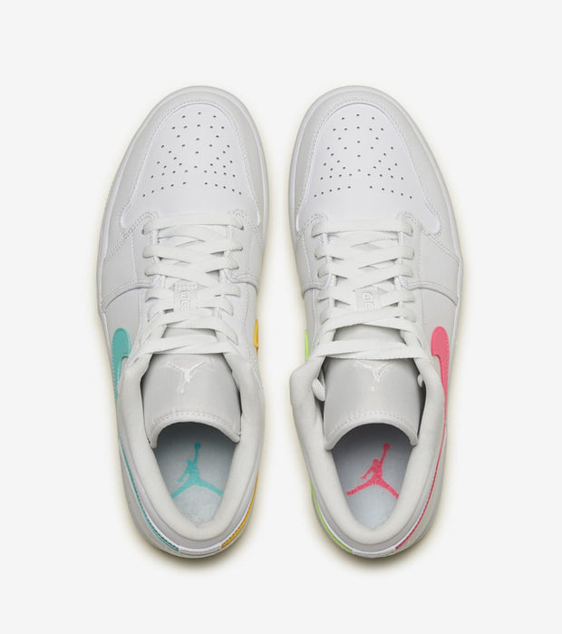 jordan 1 white multicolor swoosh