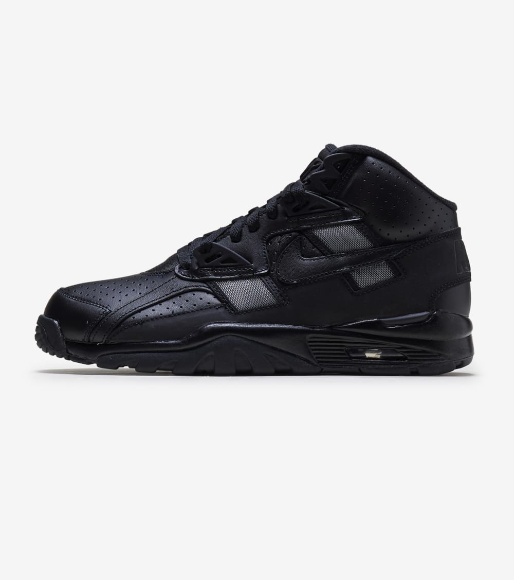 Nike Air Trainer SC High Shoes in Black 