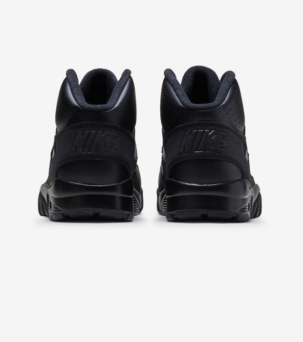 nike air trainer sc high triple black