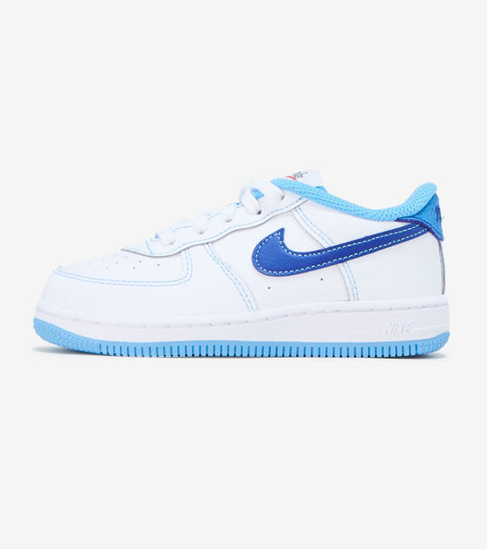 nike air force 1 junior white and blue