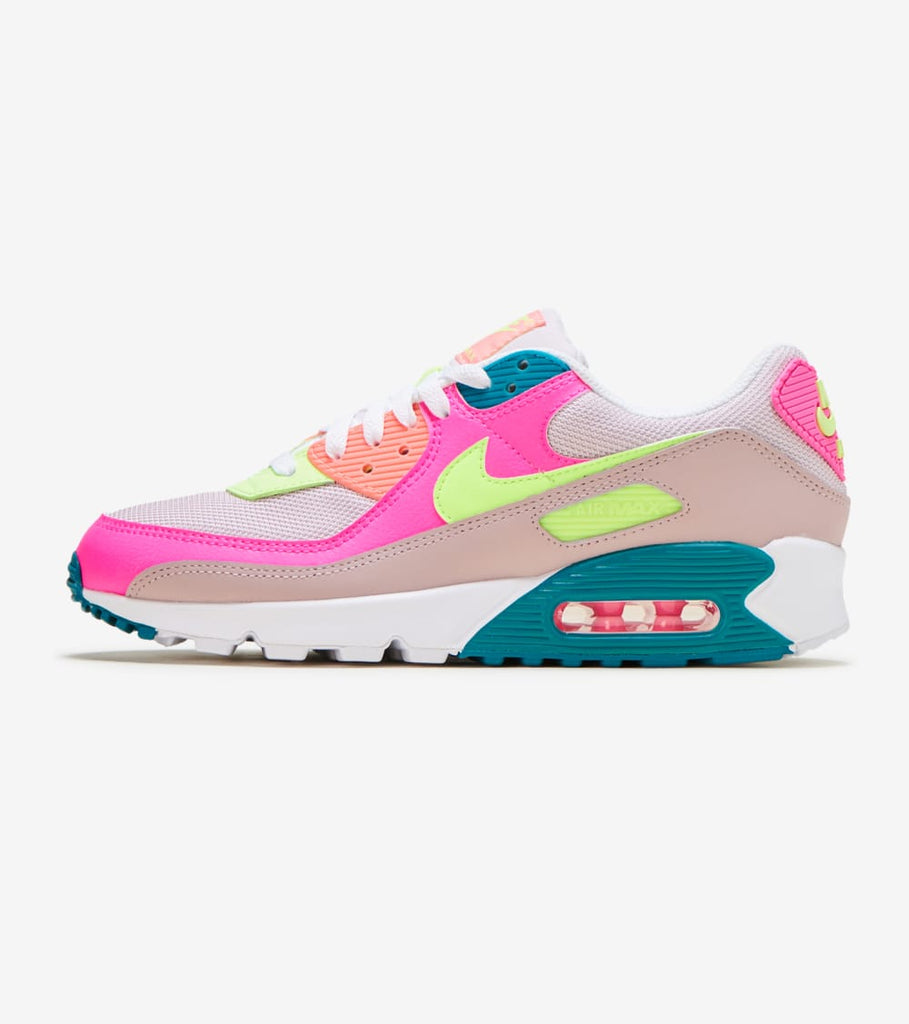 nike air max pink and green