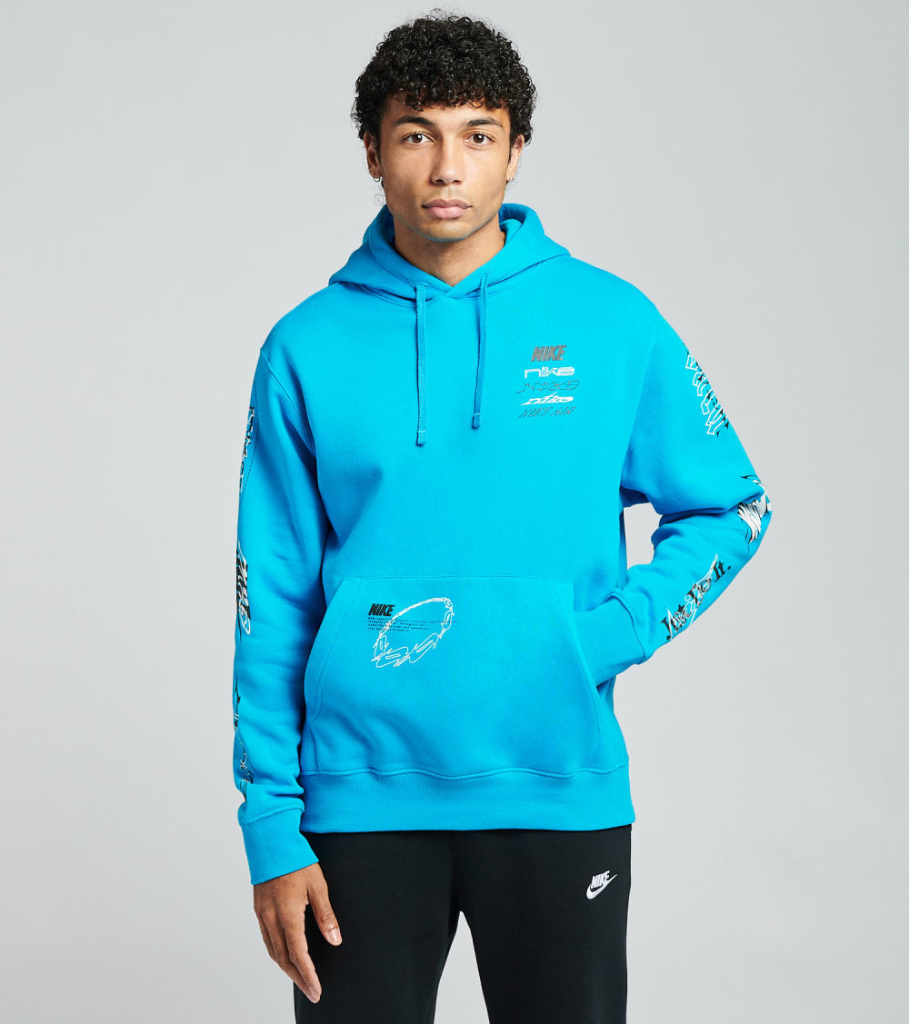 laser blue nike hoodie