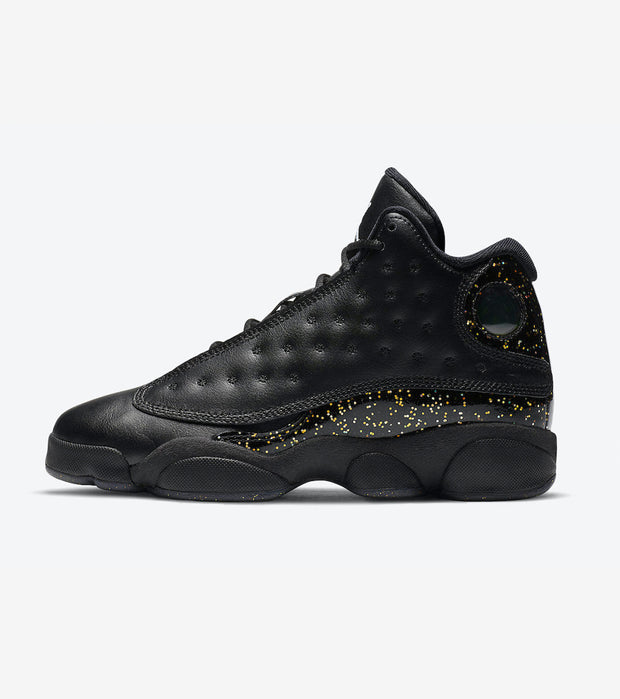 black and gold retro 13