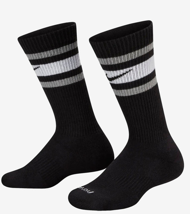 Nike 144 Heritage Everyday Crew Socks 3 Pack (Black) - DH3415-902 ...