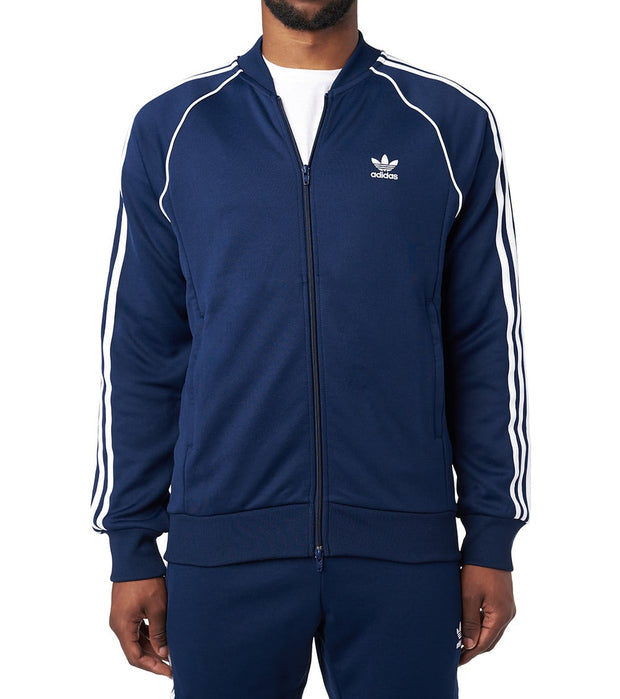 adidas sst track jacket navy