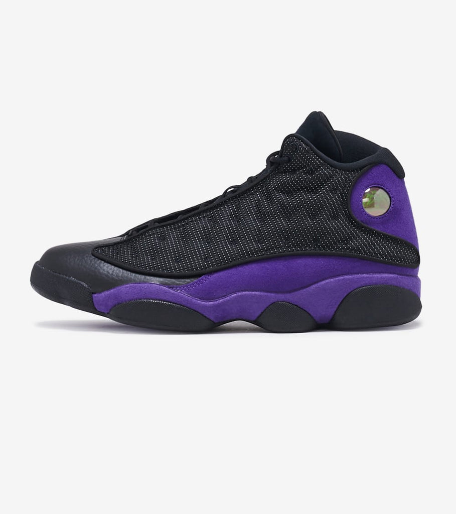 jordan 13s purple and black