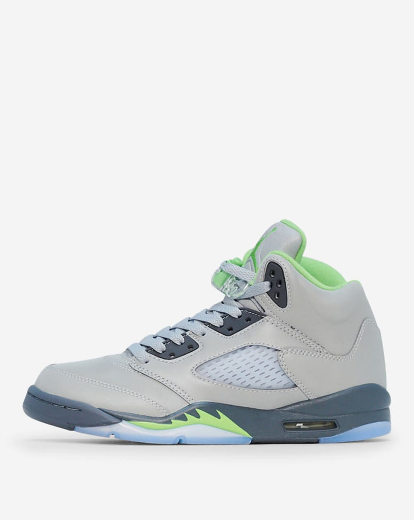 jordan 5 green and grey