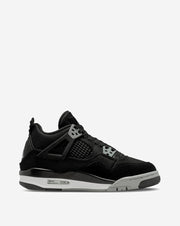 black jordan 4s grade school