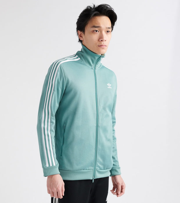 adidas beckenbauer track jacket white