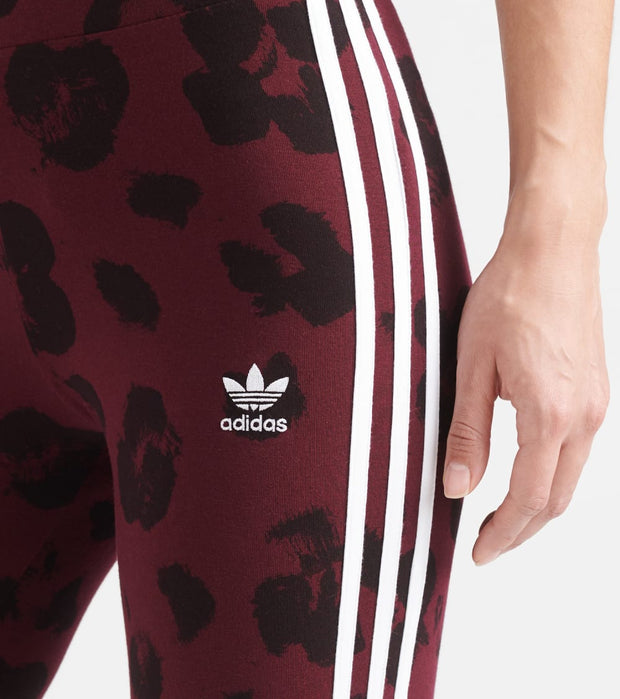 adidas bellista leggings maroon