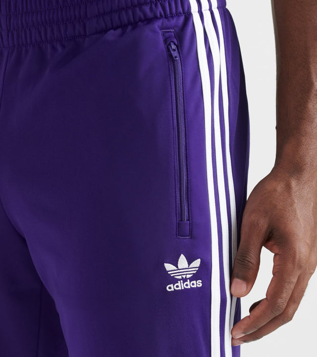 adidas firebird track pants purple