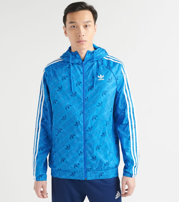 Adidas Mono Windbreaker (Blue) - ED7046 