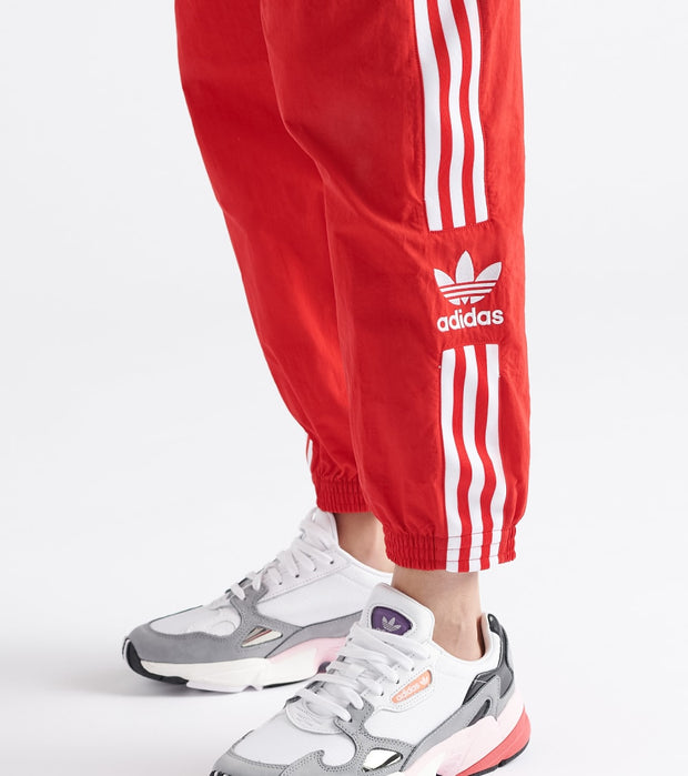 adidas lock up track pants red