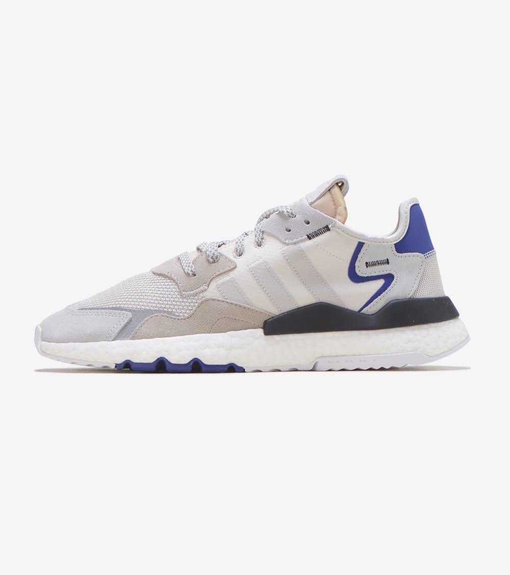 Adidas Nite Jogger Shoes in White Size 