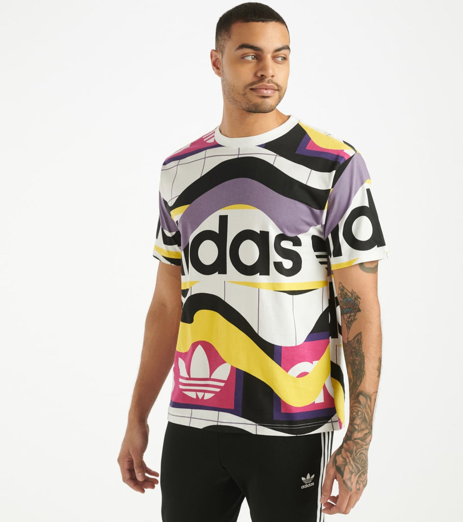 adidas print tee