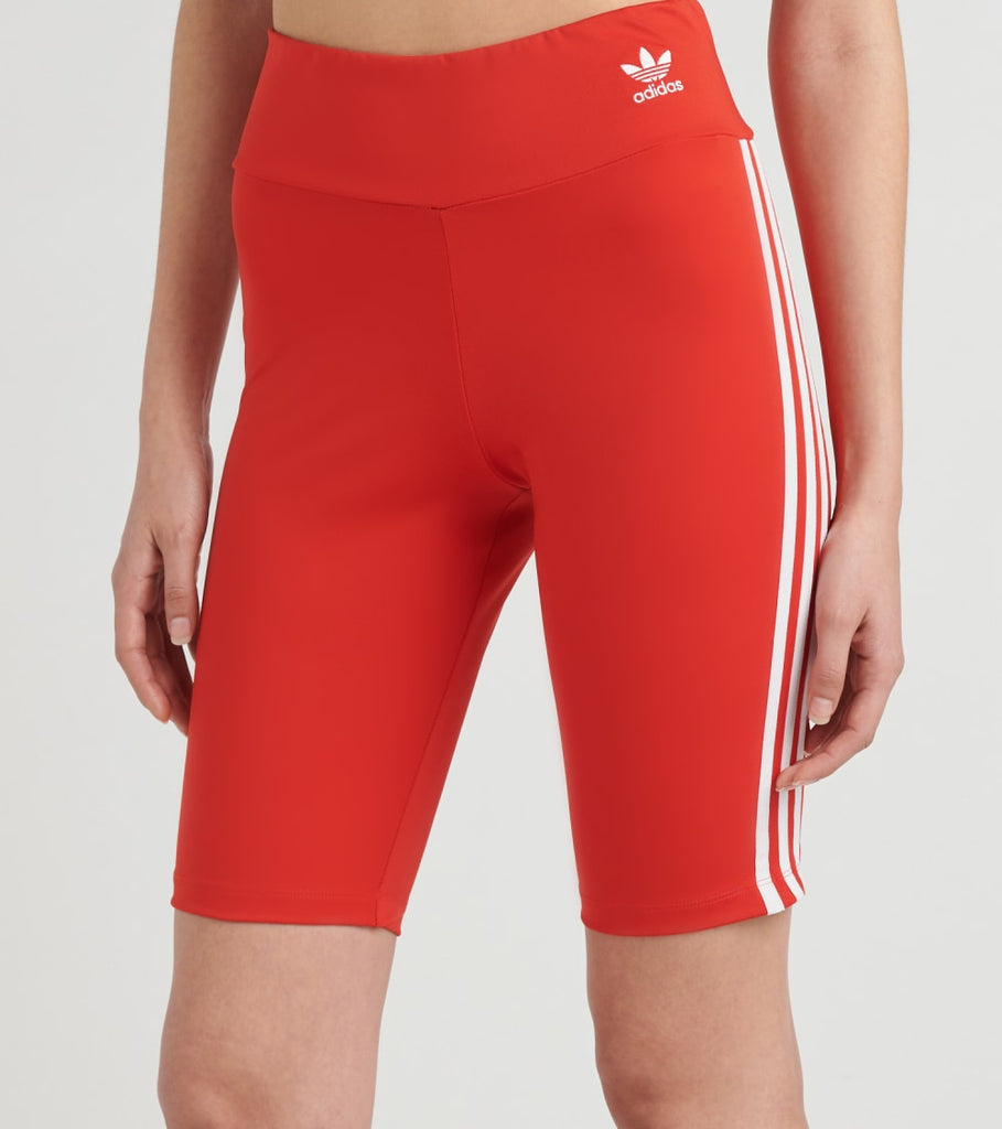 red adidas cycling shorts