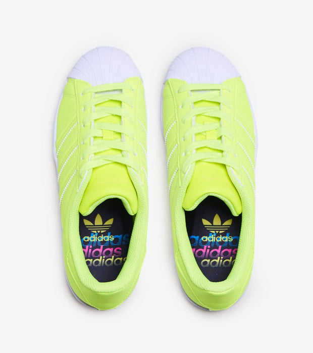 adidas superstar yellow