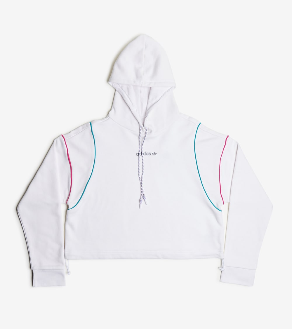 adidas bossy 90s cropped hoodie