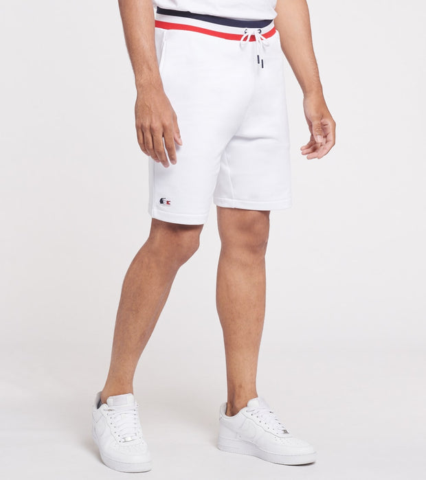 lacoste french terry shorts