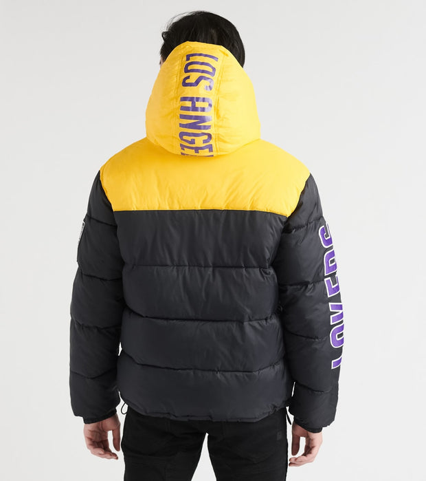 lakers puffer jacket