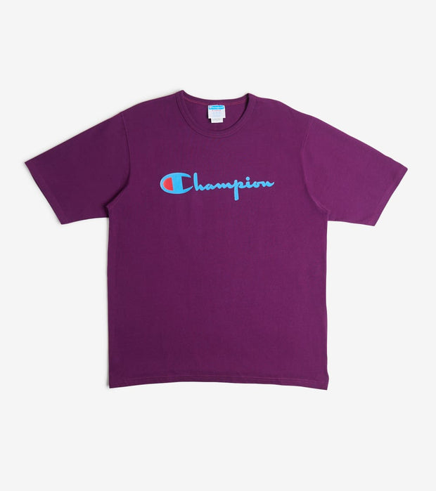 champion tee purple