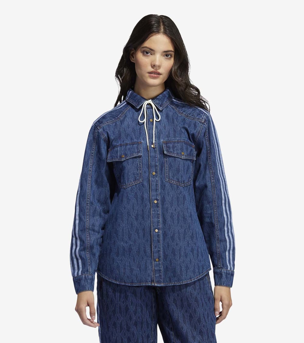 ivy park denim shirt