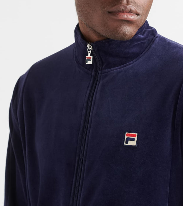 fila men's velour jacket