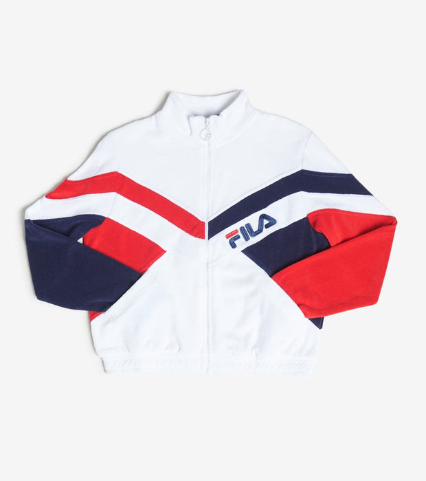 fila red and white jacket