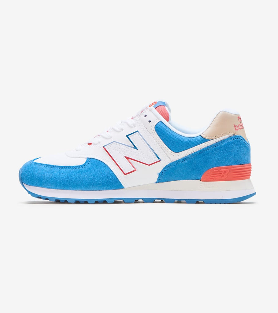 new balance 574 red white blue